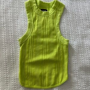 BDG lime green top